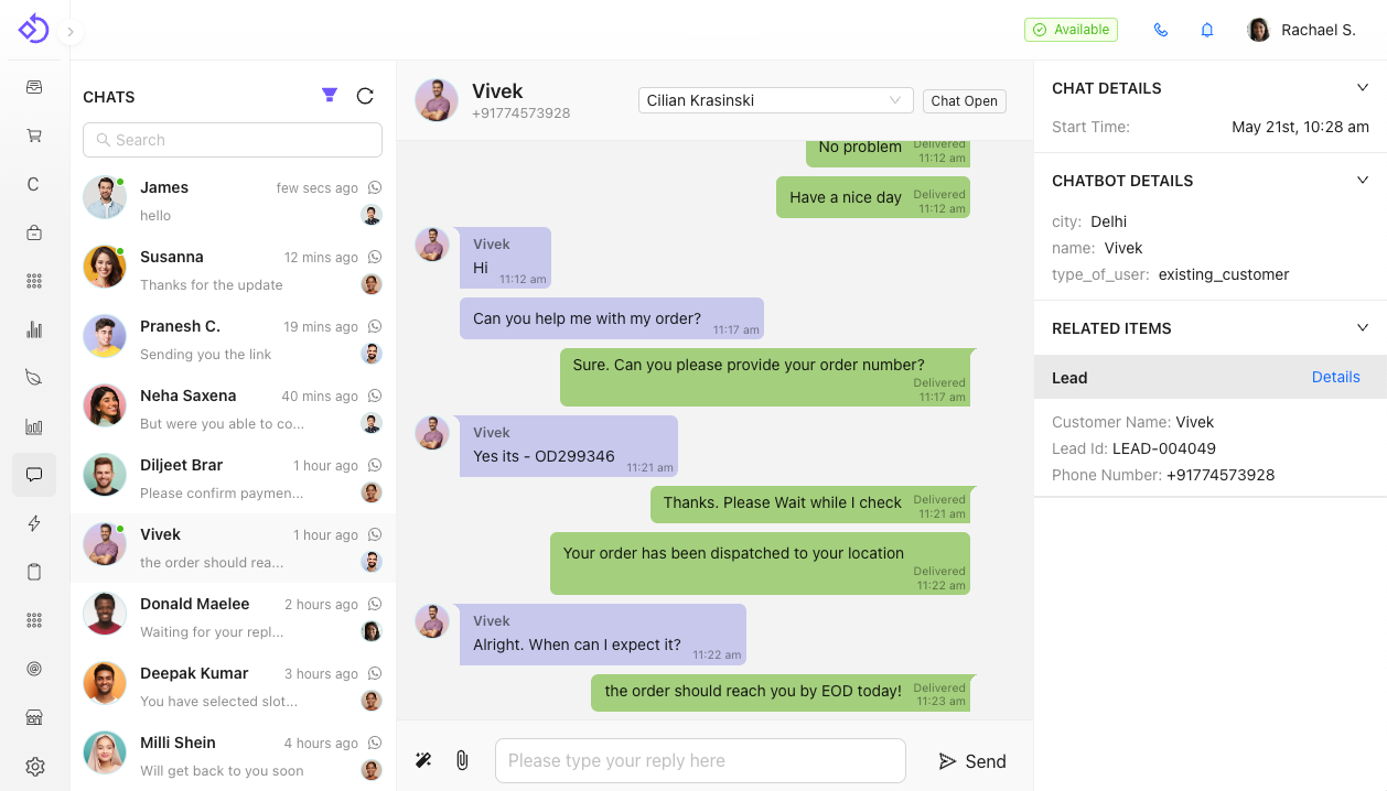 WhatsApp Business con IA